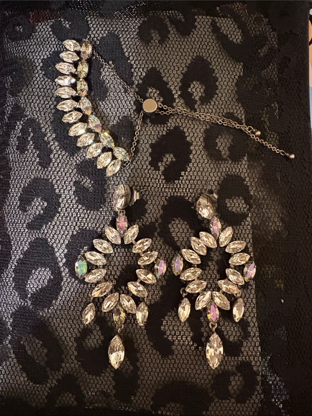 Sorrelli Marcella Statement Earrings and Bracelet Set - Statement
